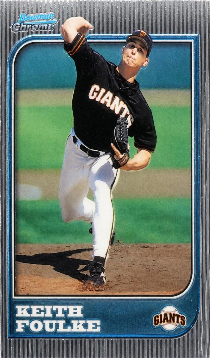 1997 Bowman Chrome Baseball Keith Foulke #219