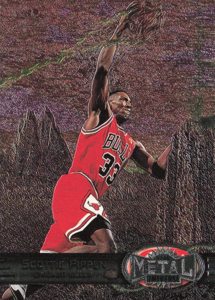 1997 Metal Universe Basketball Scottie Pippen #83