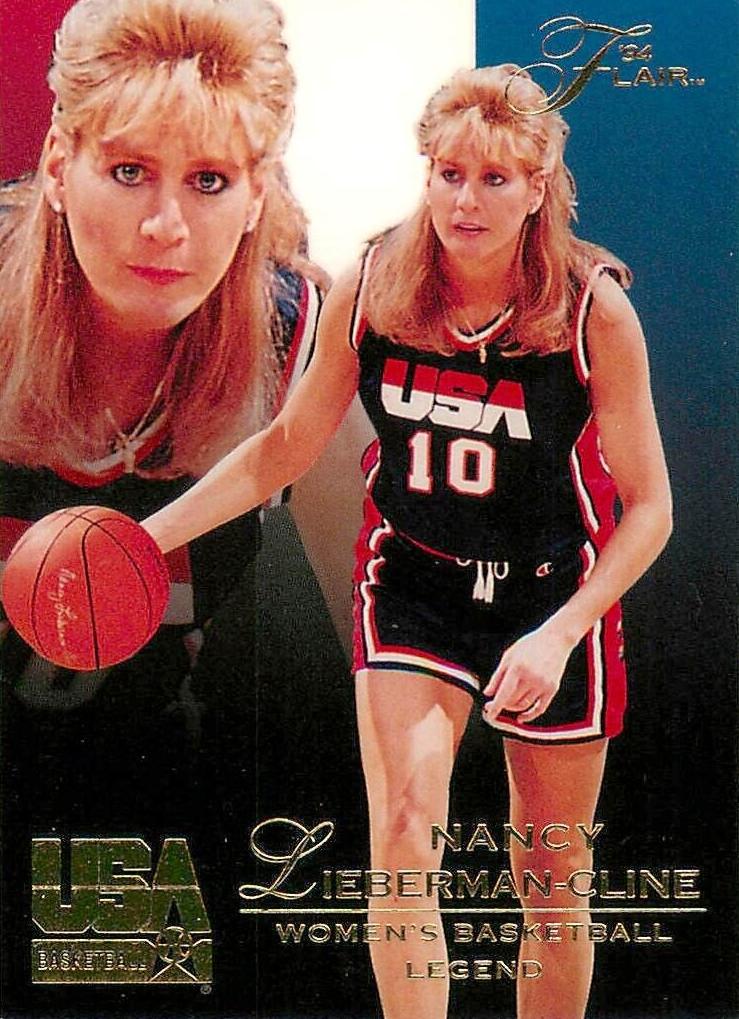 1994 Flair Basketball Nancy Lieberman #115
