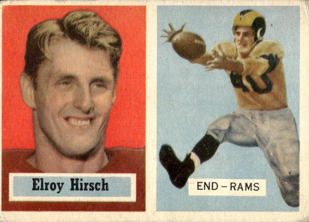 1957 Topps Football Elroy Hirsch #46 PSA 8