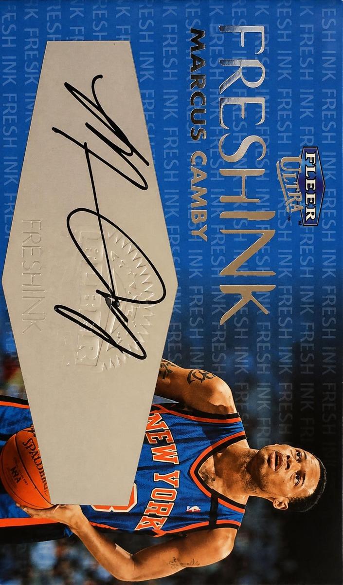 1999 Fleer Ultra Basketball Marcus Camby #NNO