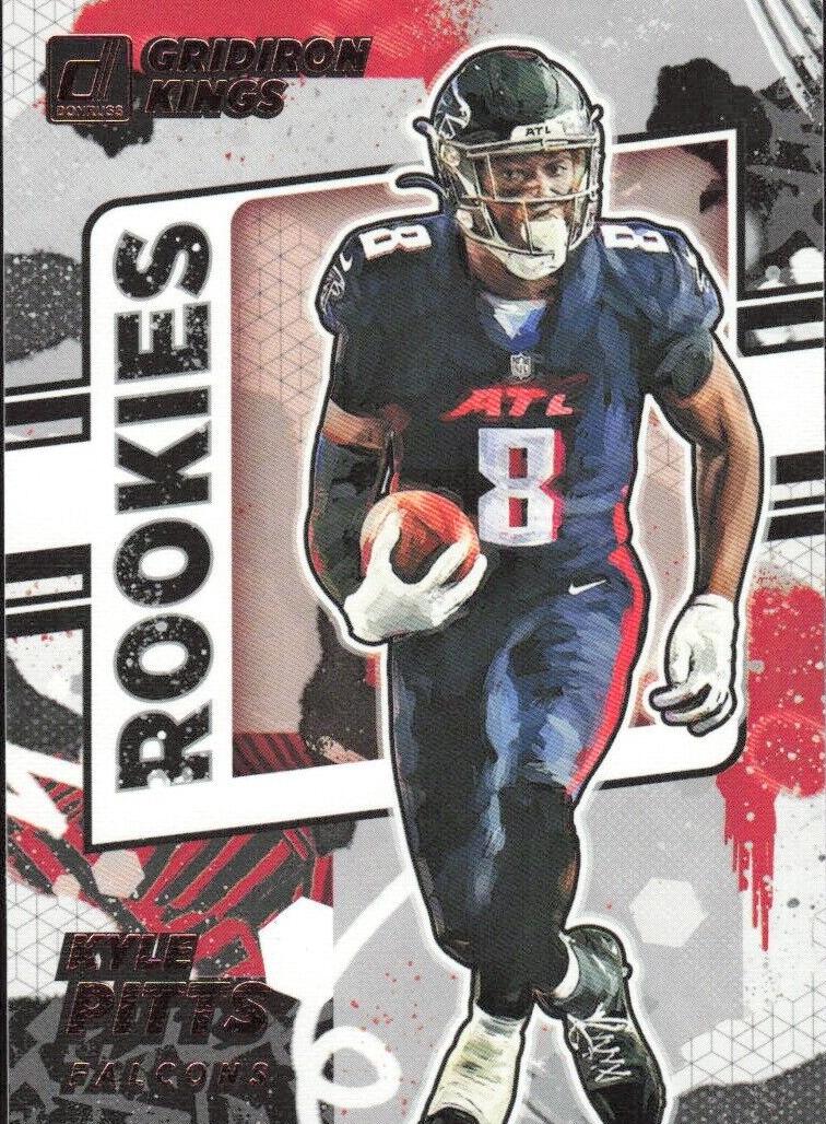 2021 Panini Donruss Football Kyle Pitts #10 PSA 9