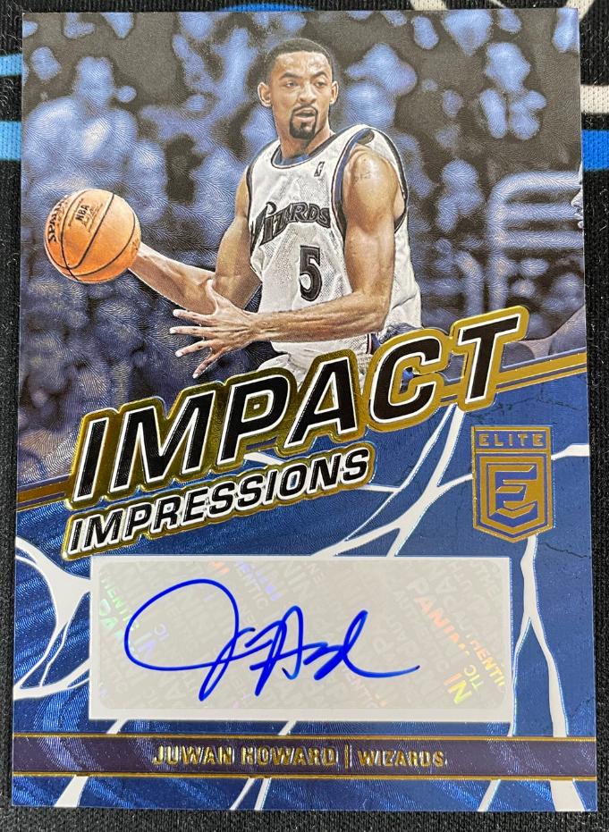 2022 Donruss Elite Basketball Juwan Howard #II-JHW SGC 9
