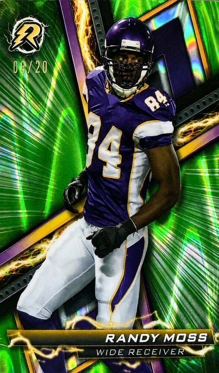 2023 Topps Composite Football Lime Green Power Surge Randy Moss #59