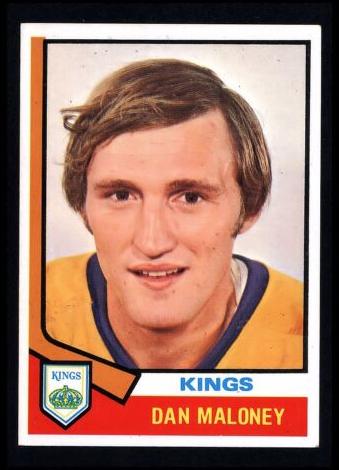 1974 Topps Hockey Dan Maloney #172 PSA 10