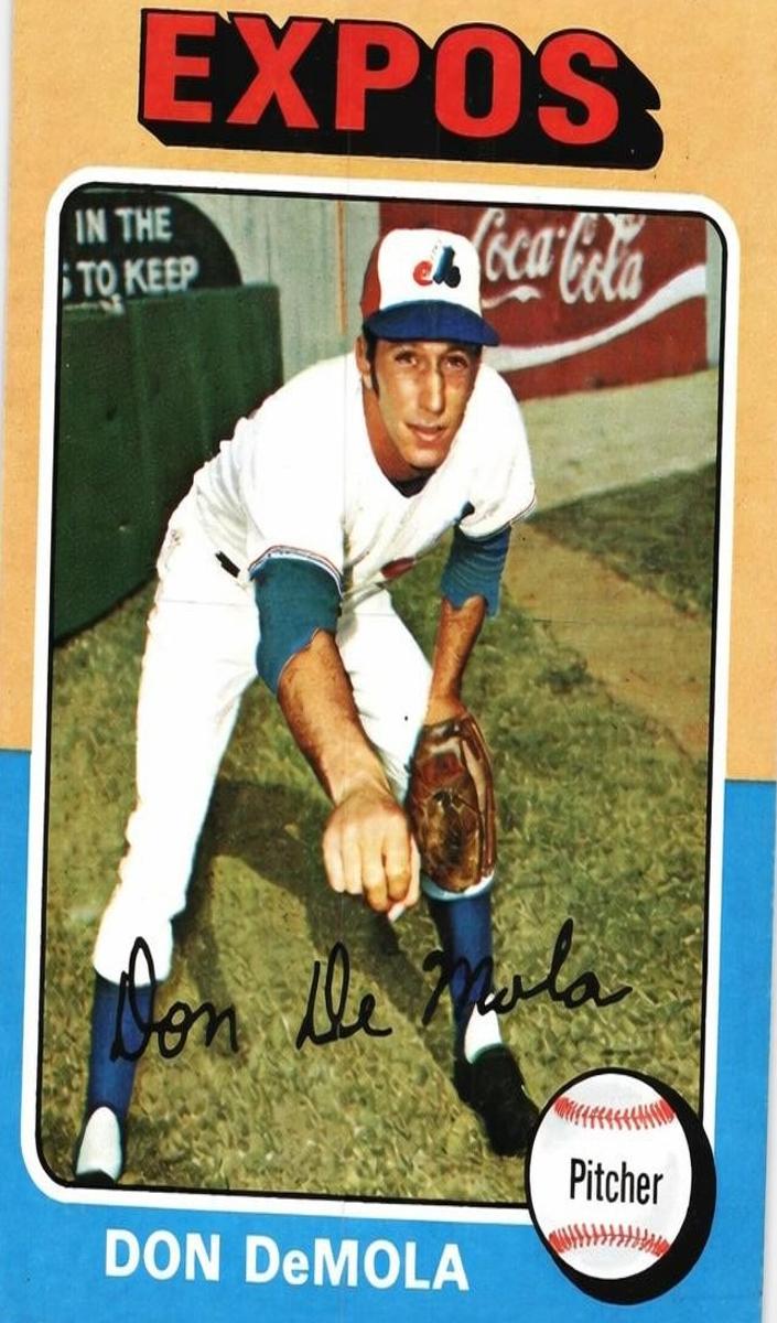 1975 Topps Mini Baseball Don DeMola #391
