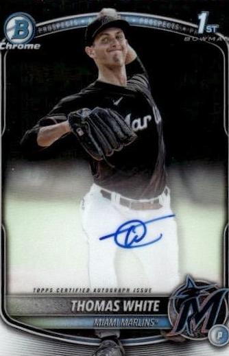 2025 Bowman Chrome Prospects Baseball Thomas White #CPA-TW