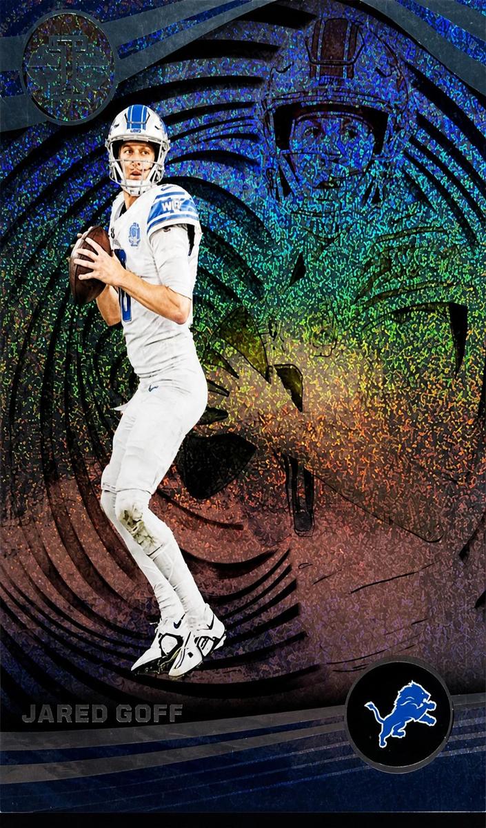2023 Panini Illusions Football Trophy Collection Dots Jared Goff #35