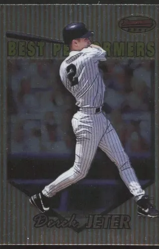 1999 Bowman's Best Baseball Derek Jeter #88 PSA 10