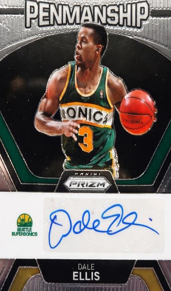 2023 Panini Prizm Basketball Dale Ellis #PNM-ELS