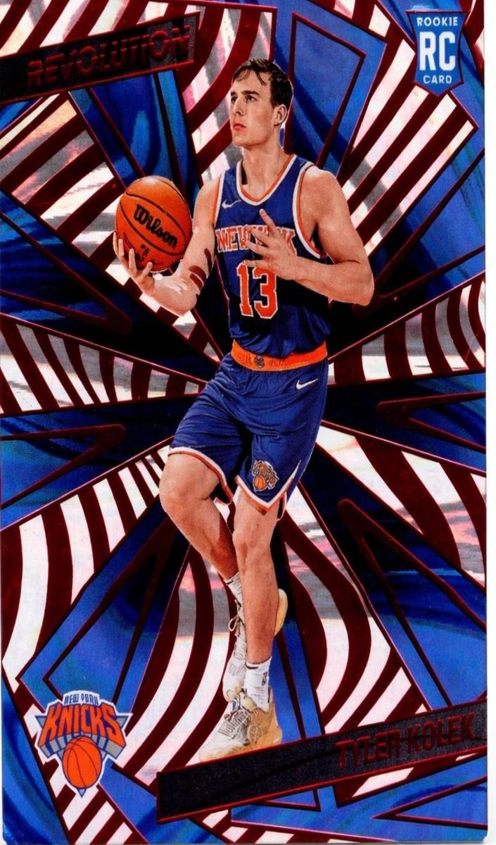 2024 Panini Revolution Basketball Red Swirl Tyler Kolek #136 PSA 10