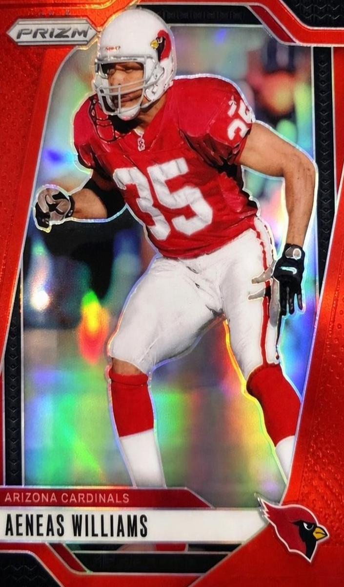 2024 Panini Prizm Football Red Aeneas Williams #7 PSA 9
