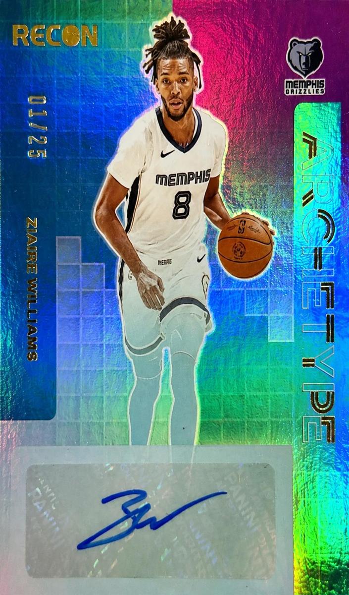 2023 Panini Recon Basketball Ziaire Williams #AS-WIL