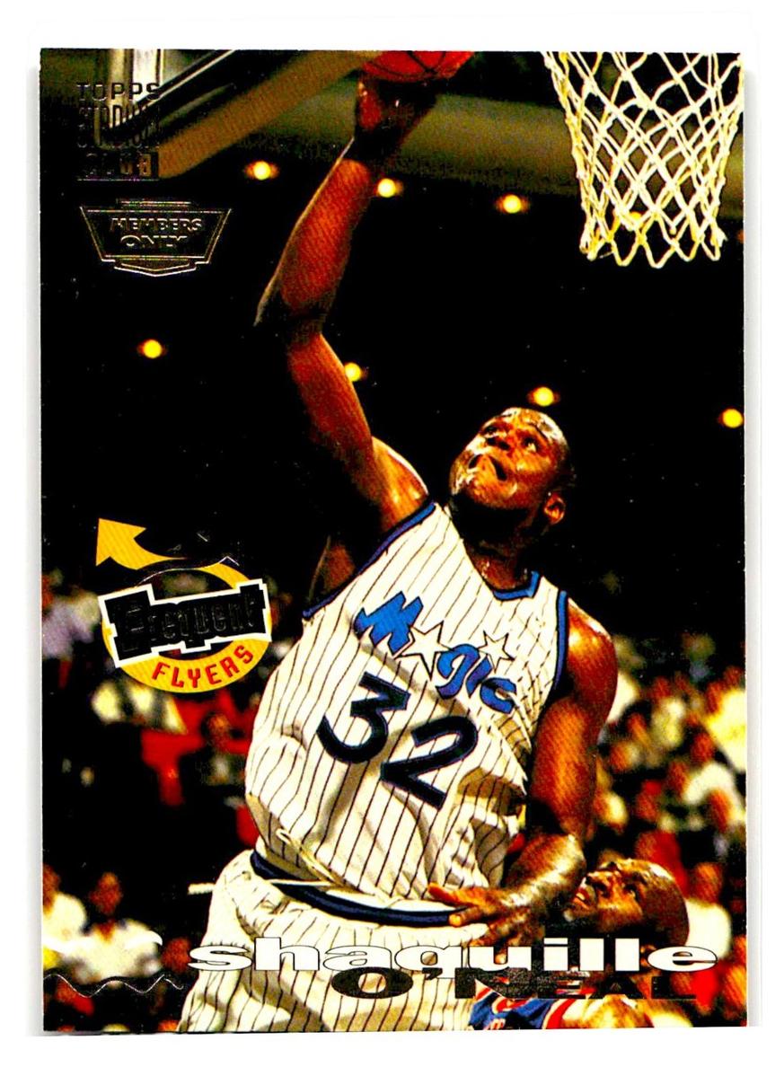 1993 Topps Stadium Club Basketball Members Only Shaquille O'Neal #358