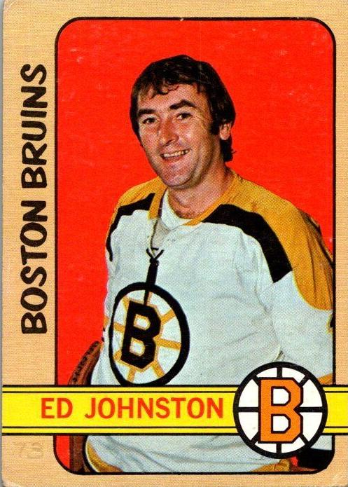 1972 Topps Hockey Ed Johnston #13 PSA 10