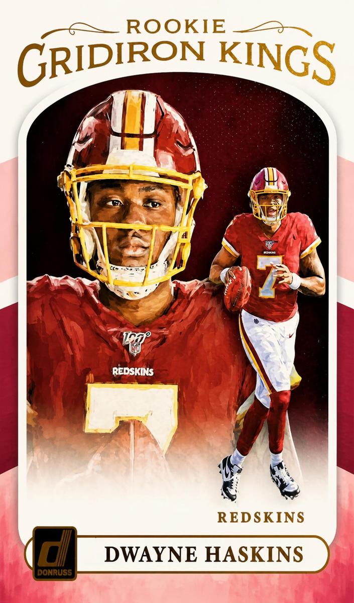 2019 Panini Donruss Football Dwayne Haskins #RGK-3 PSA 9