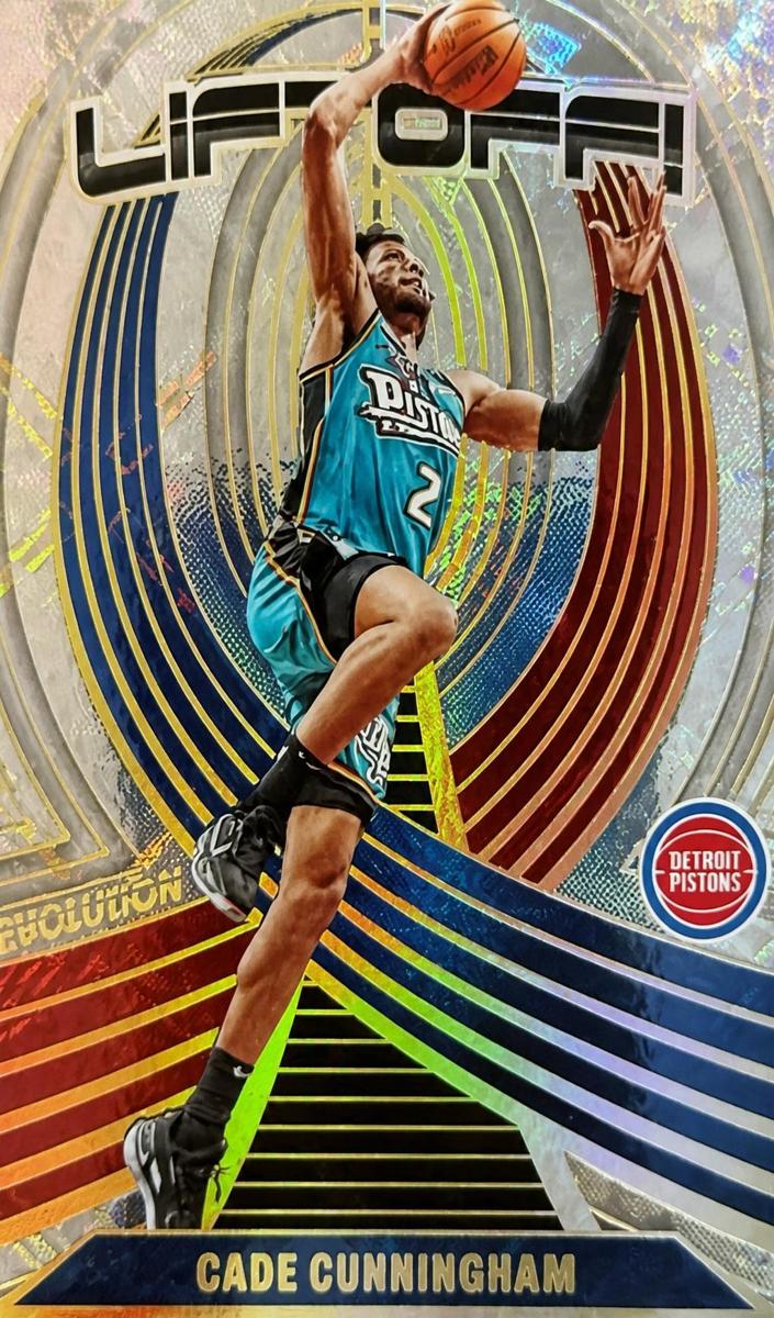 2022 Panini Revolution Basketball Galactic Cade Cunningham #9 PSA 9