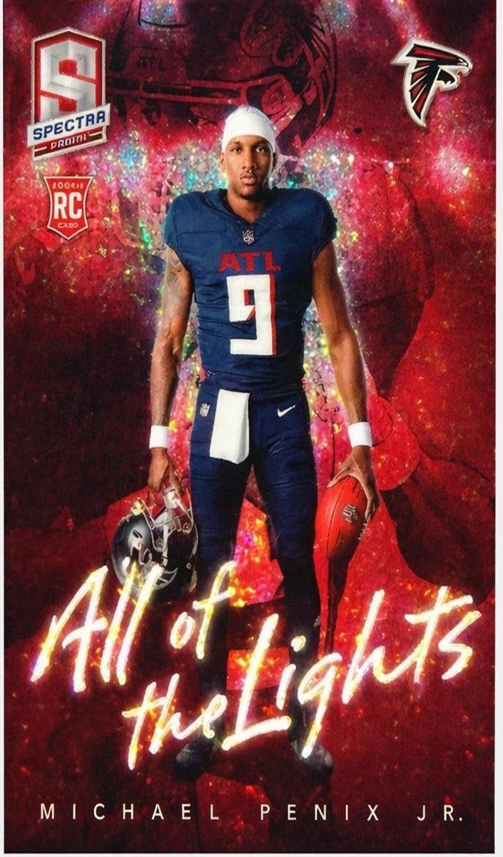 2024 Panini Spectra Football Michael Penix Jr. #AOL-MPJ