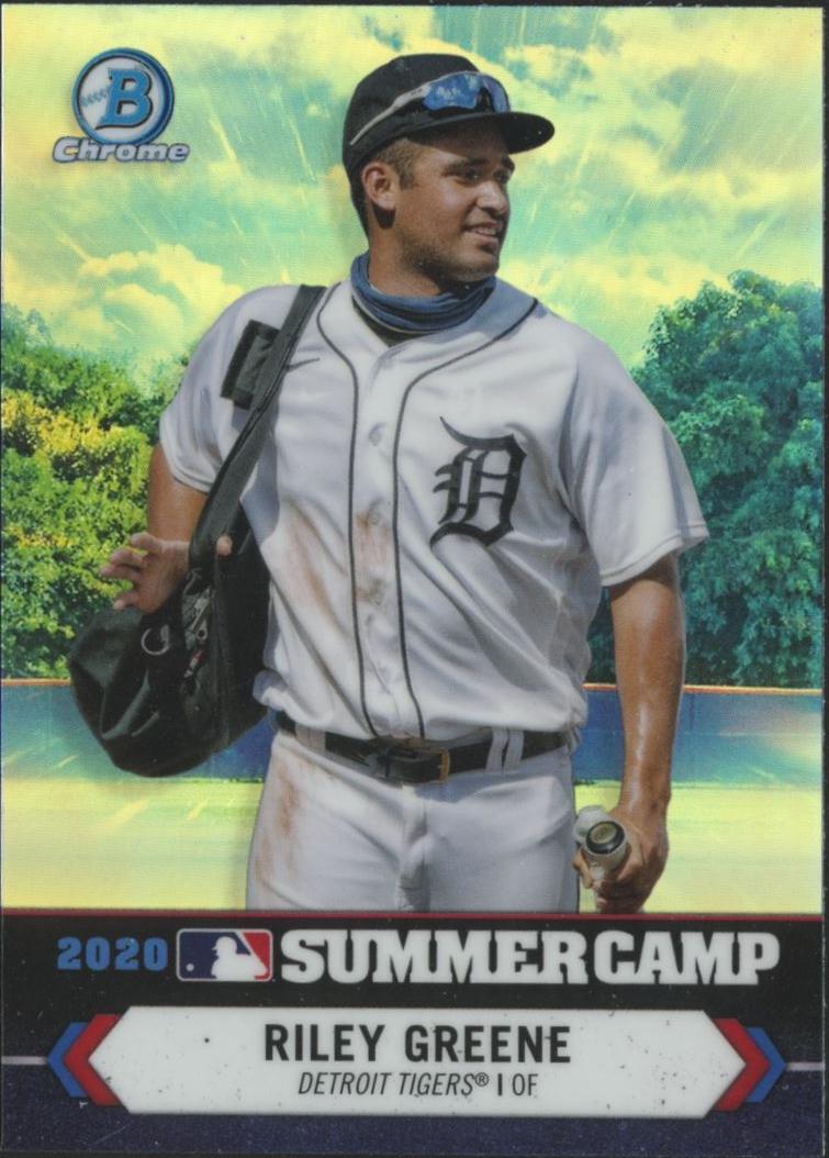 2021 Bowman Chrome Baseball Riley Greene #SC-5