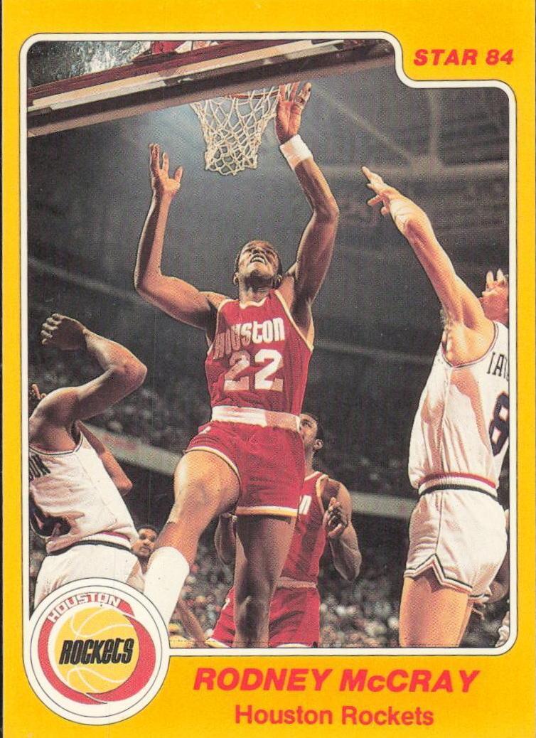 1983 Star Basketball Rodney McCray #81 BGS 8.5