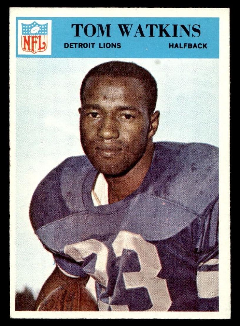 1966 Philadelphia Football Tom Watkins #77
