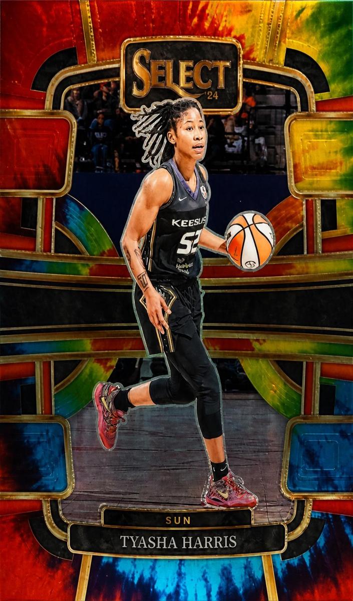 2024 Panini Select WNBA Basketball Tie-Dye Tyasha Harris #31 PSA 10