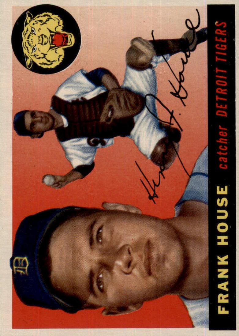 1955 Topps Baseball Frank House #87