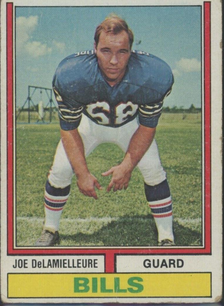 1974 Topps Football Joe DeLamielleure #183 PSA 7
