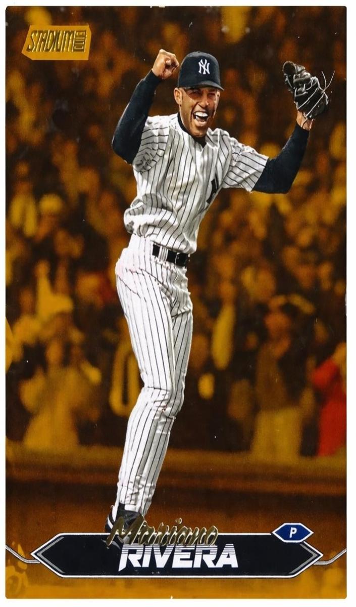 2024 Topps Stadium Club Baseball Gold Foil Mariano Rivera #101