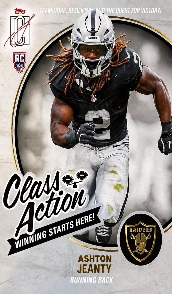 2025 Topps Signature Class Football Ashton Jeanty #CA-17
