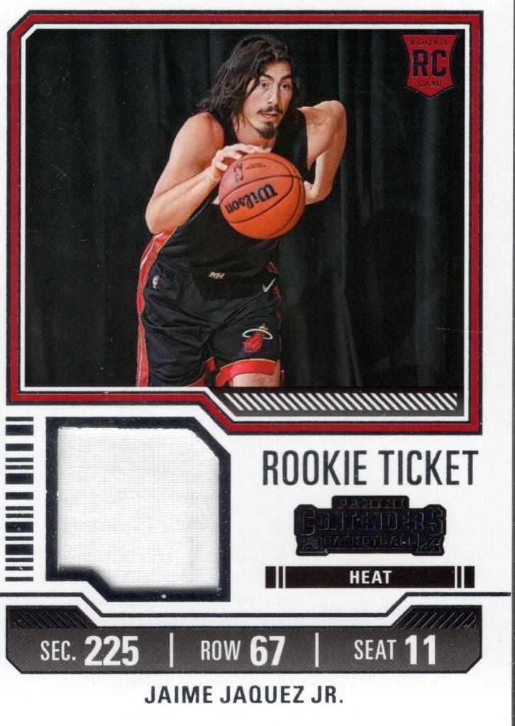 2023 Panini Contenders Basketball Jaime Jaquez Jr. #RTS-JAQ