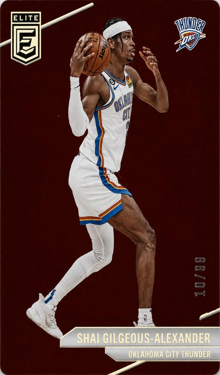 2023 Donruss Elite Basketball Aspirations Shai Gilgeous-Alexander #162