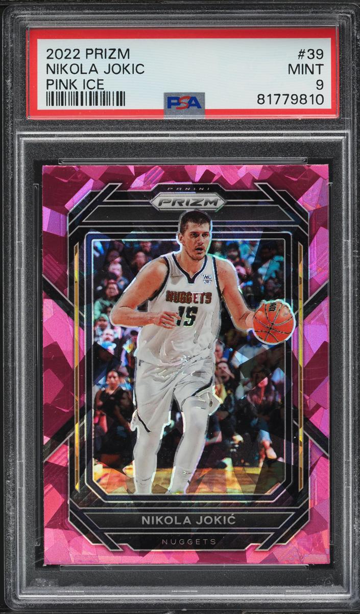 2022 Panini Prizm Basketball Pink Ice Nikola Jokic #39