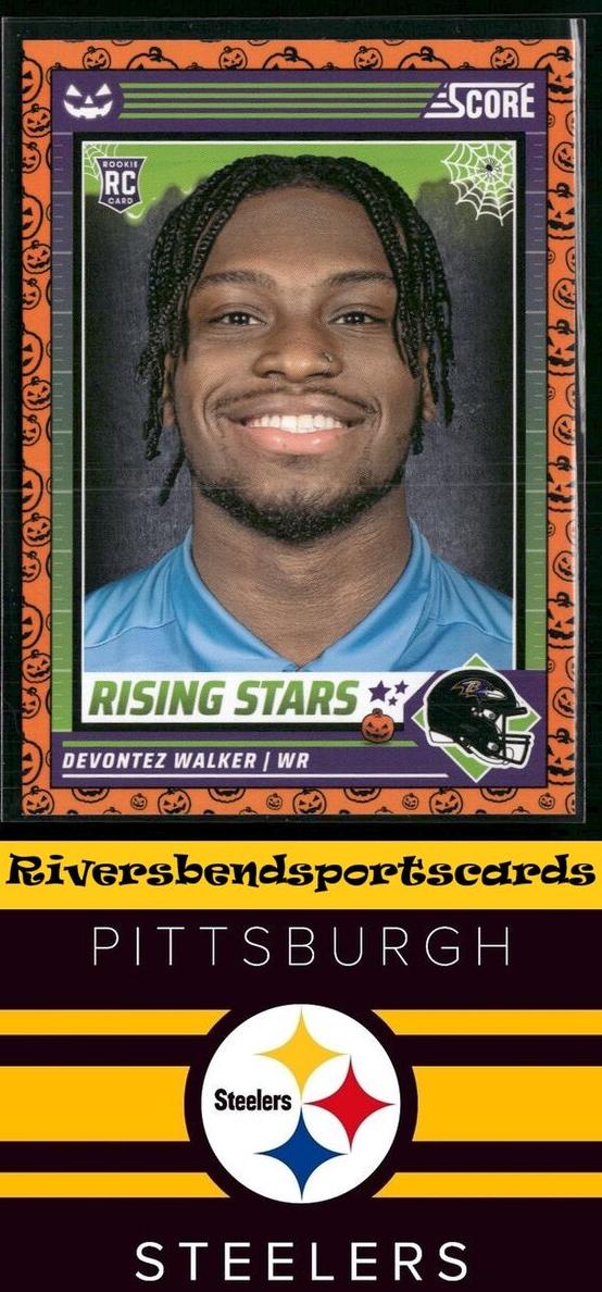 2024 Panini Score-a-Treat Football Pumpkin Devontez Walker #15