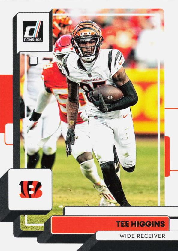 2022 Panini Donruss Football Tee Higgins #197