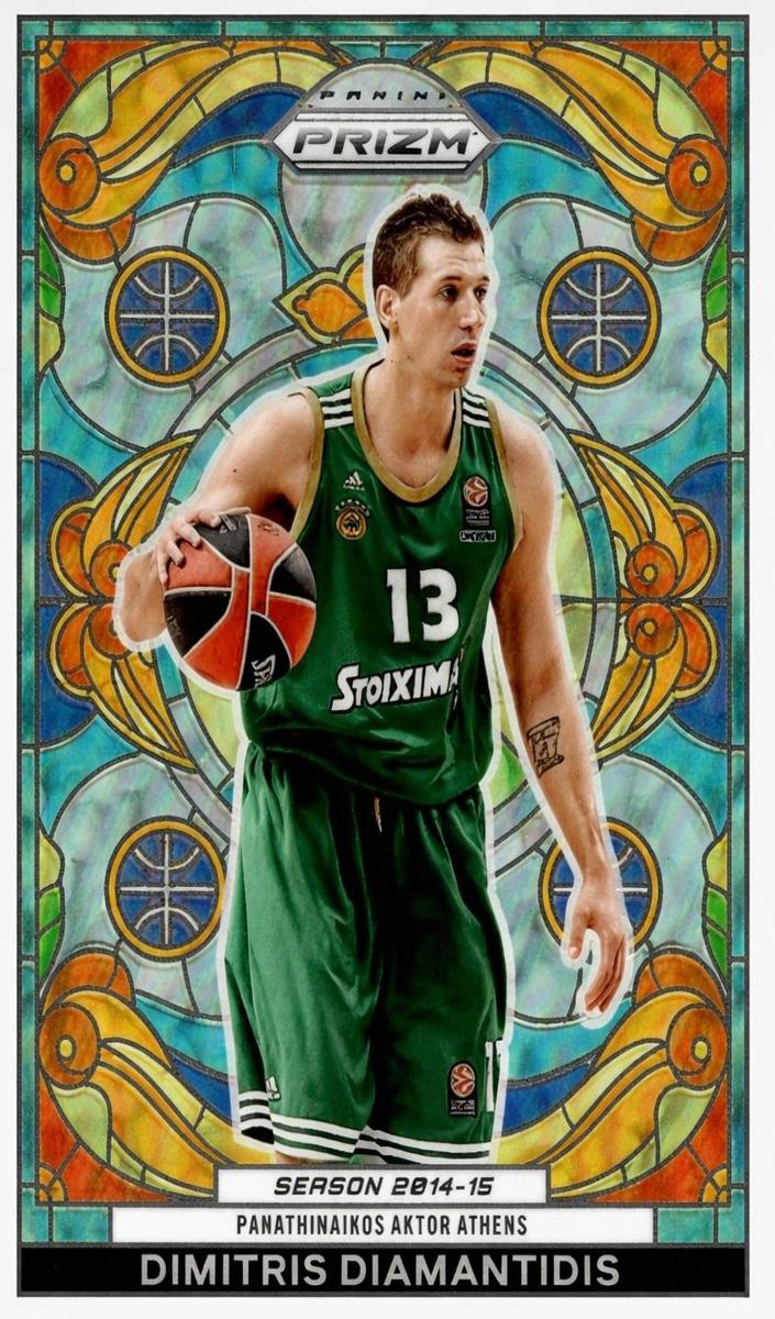 2023 Panini Prizm Turkish Airlines EuroLeague Basketball Dimitris Diamantidis #6