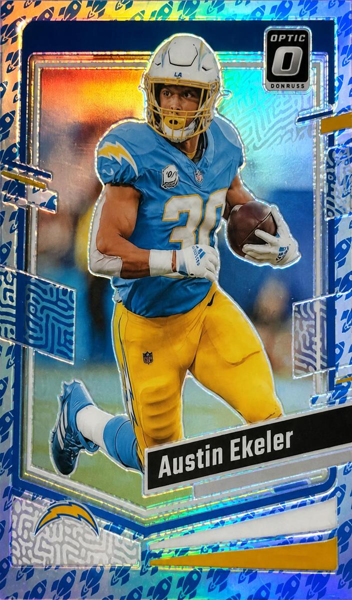 2023 Donruss Optic Football Rocket Austin Ekeler #101