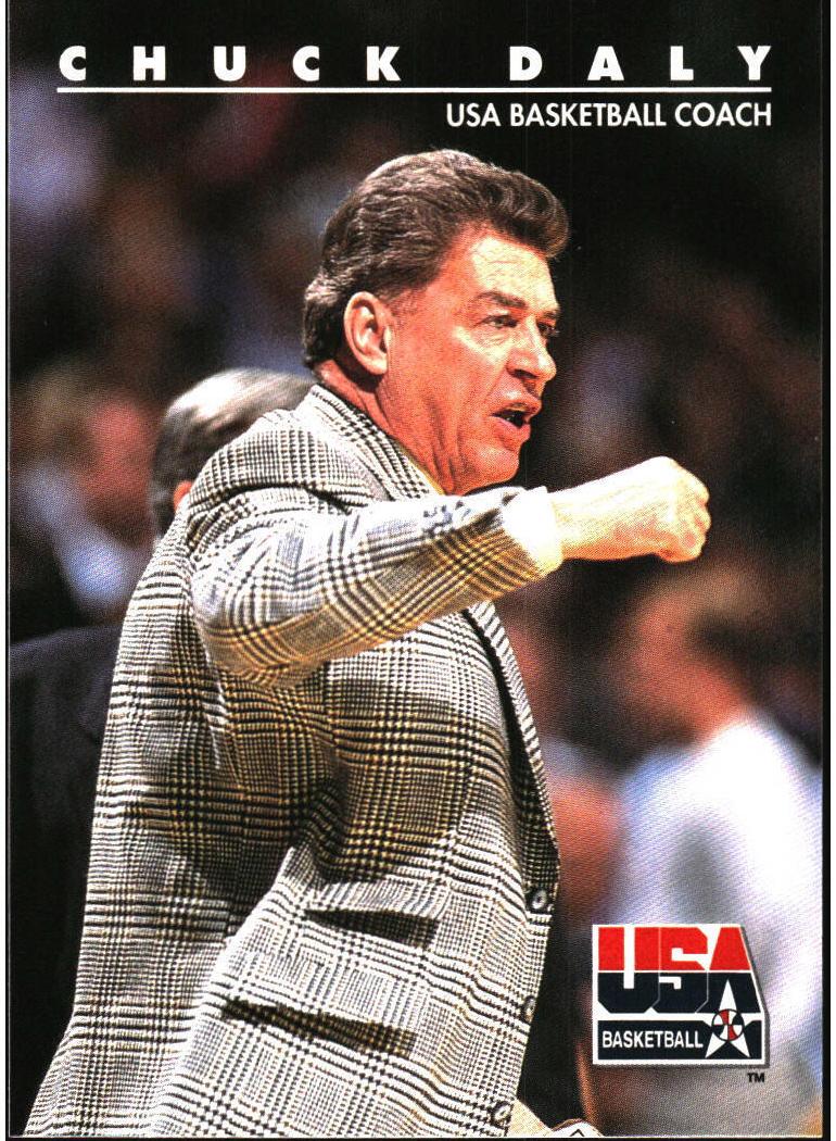 1992 Skybox Basketball Chuck Daly #93