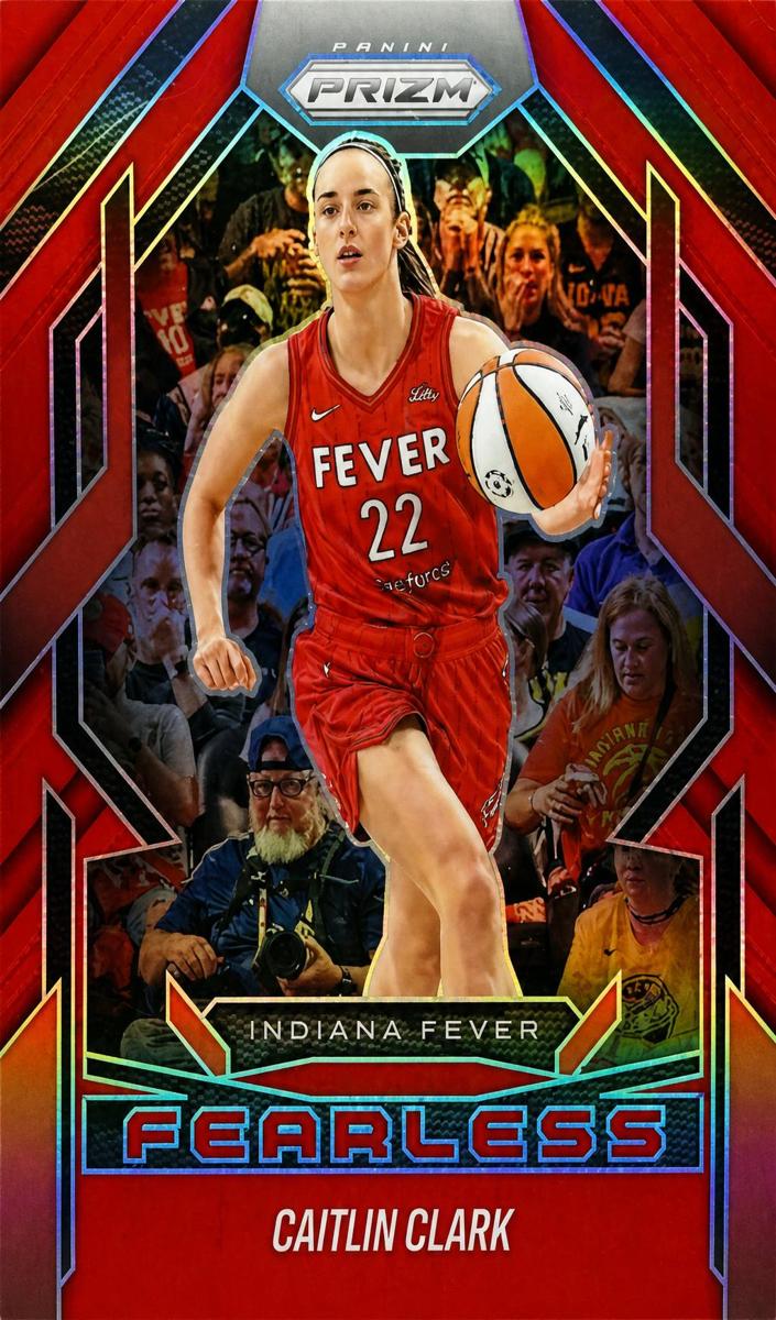 2025 Panini Prizm WNBA Basketball Red Caitlin Clark #7