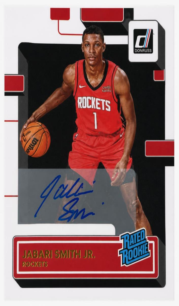 2022 Panini Donruss Basketball Jabari Smith Jr. #203 PSA 9