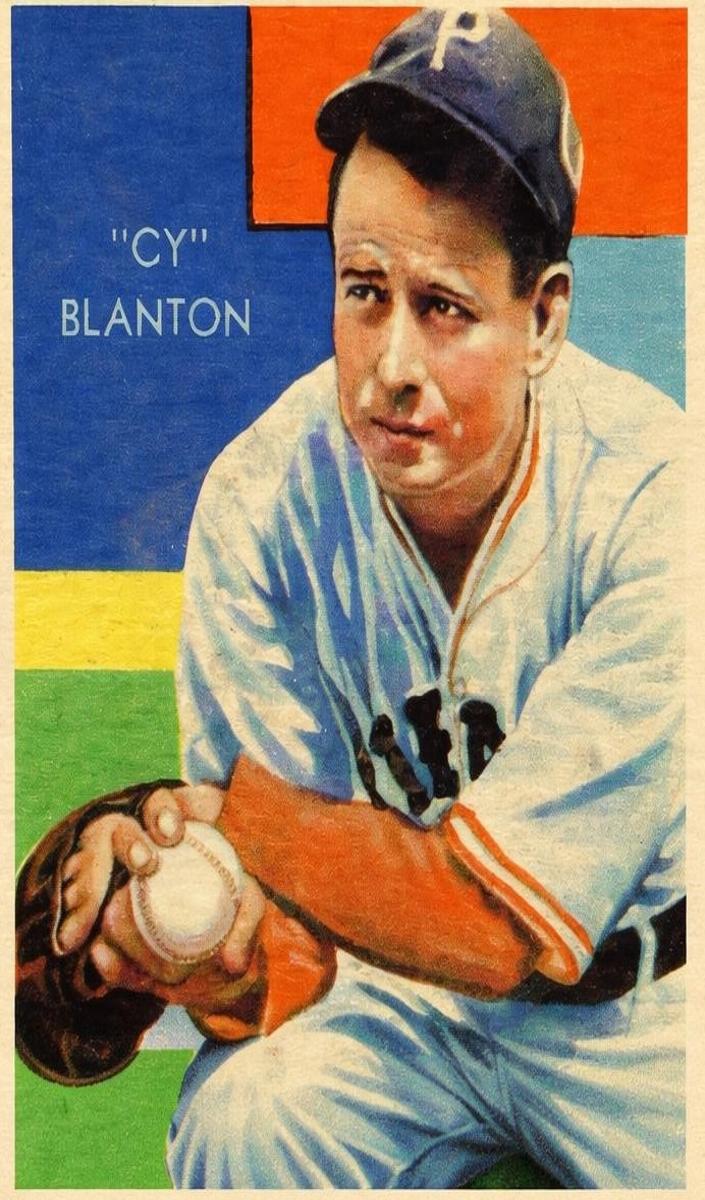 1935 Diamond Stars Baseball Cy Blanton #57 PSA 5