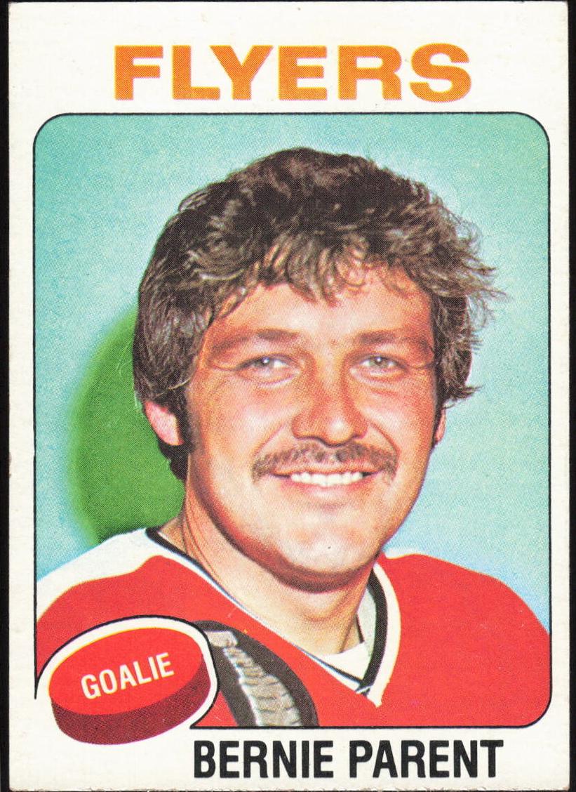 1975 Topps Hockey Bernie Parent #300