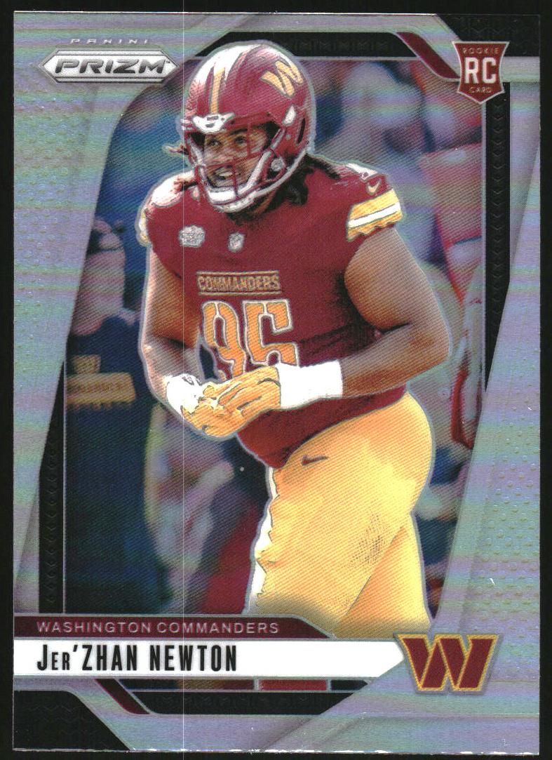 2024 Panini Prizm Football Silver Jer'Zhan Newton #351
