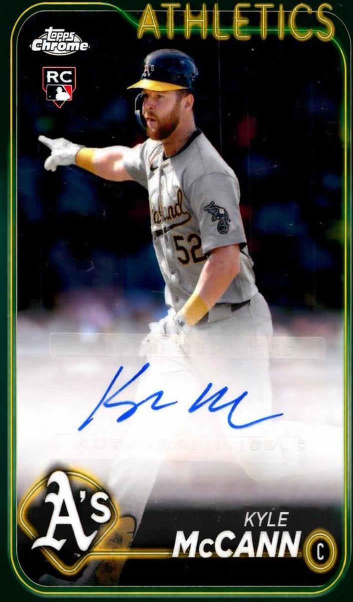 2024 Topps Chrome Update Baseball Kyle McCann #AC-KMC