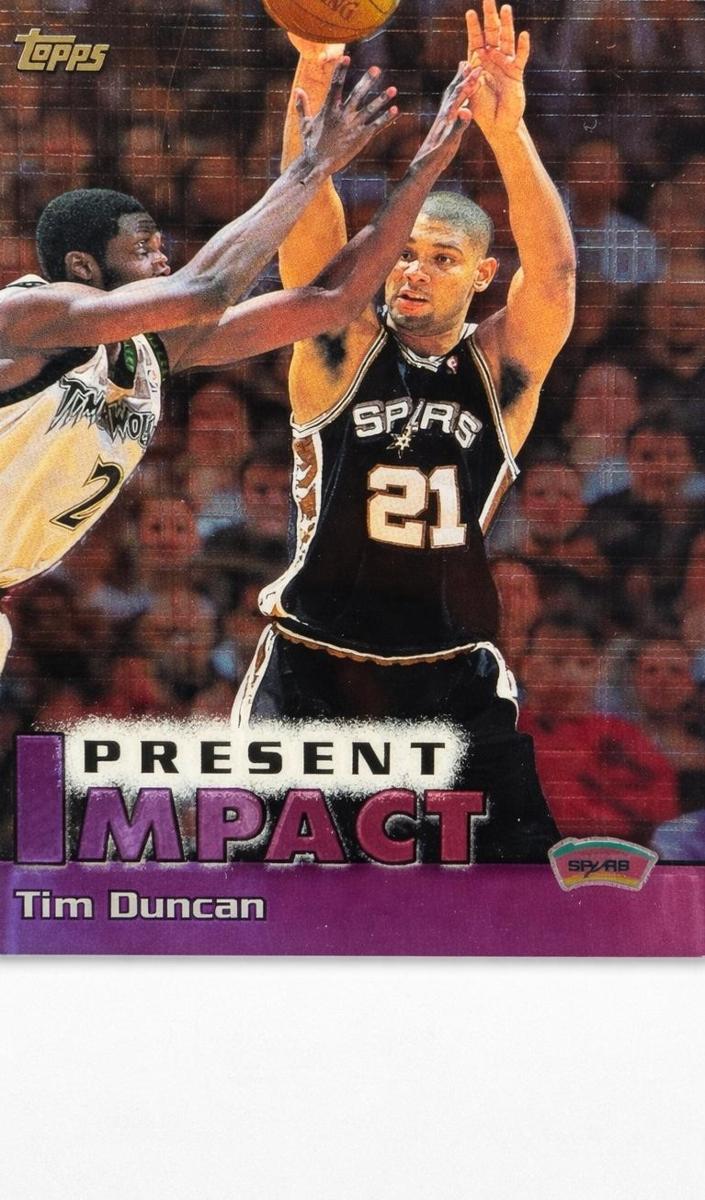 1999 Topps Basketball Tim Duncan #I14 PSA 10