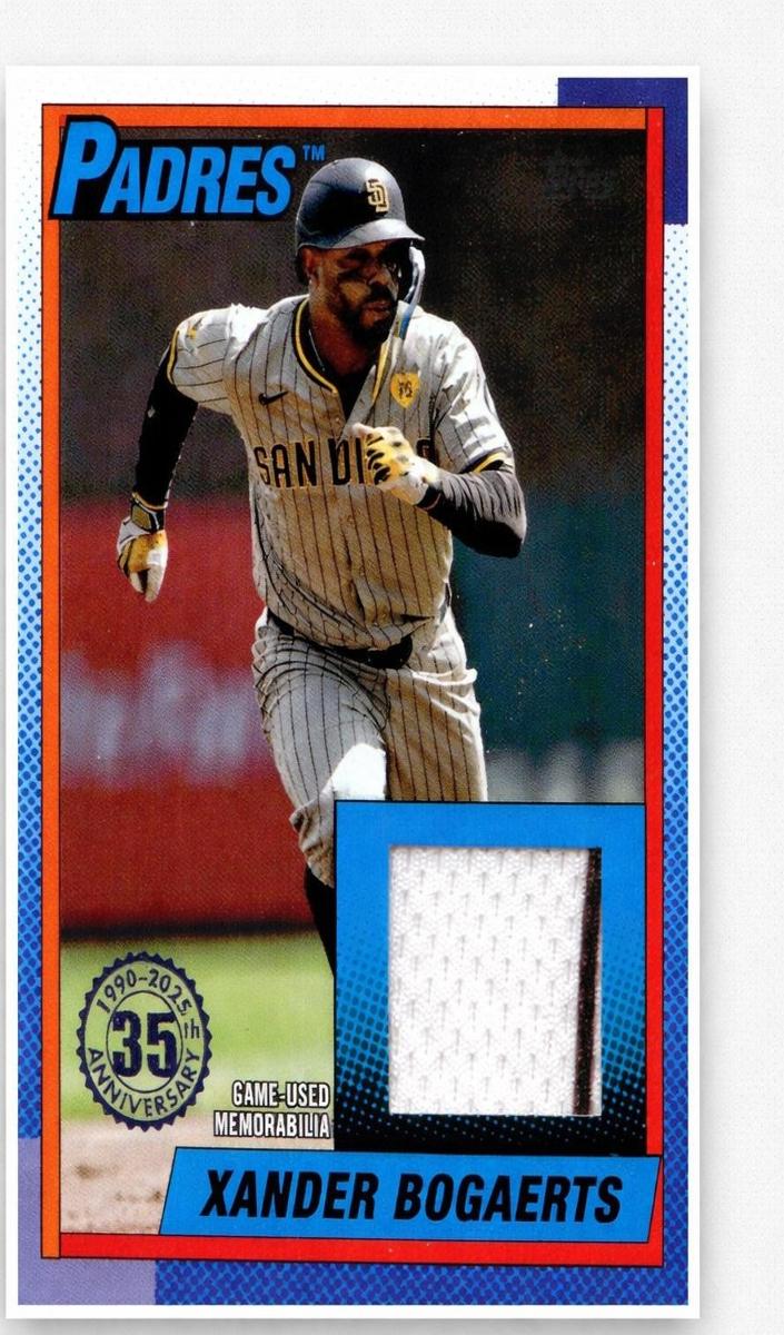 2025 Topps Baseball Xander Bogaerts #T90R-XB PSA 9