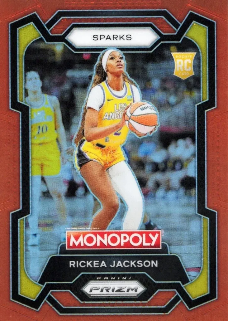 2024 Panini Prizm Monopoly WNBA Basketball Orange Rickea Jackson #63