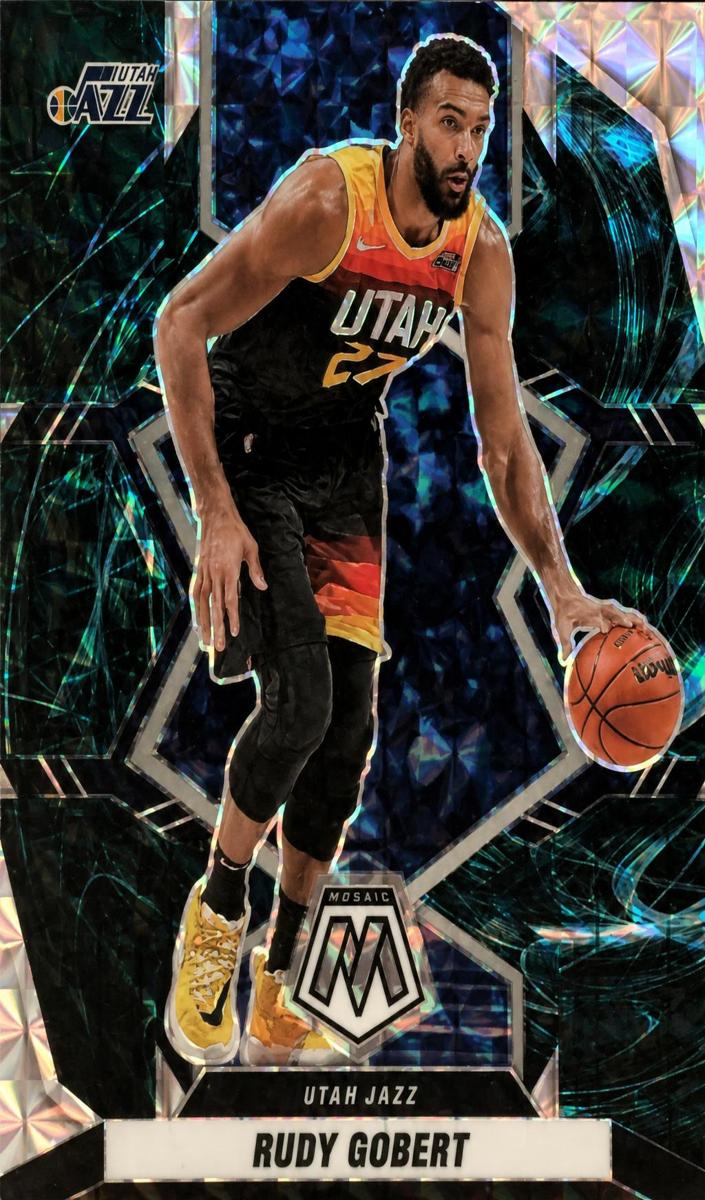 2021 Panini Mosaic Basketball Genesis Rudy Gobert #144