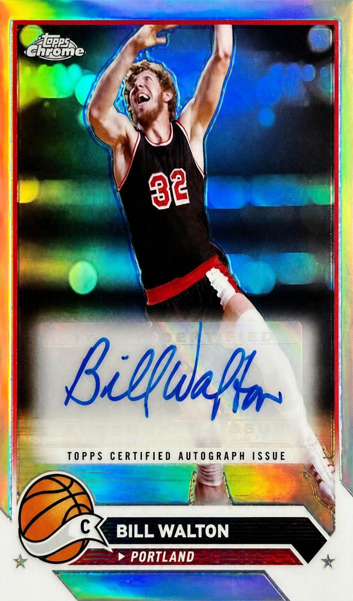 2023 Topps Chrome Basketball Bill Walton #CG-BW PSA 9