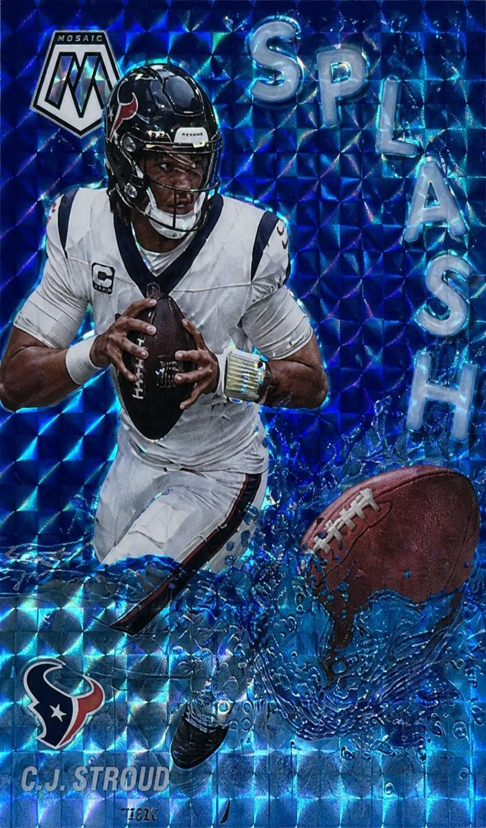 2024 Panini Mosaic Football Blue C.J. Stroud #SS-CJS PSA 9